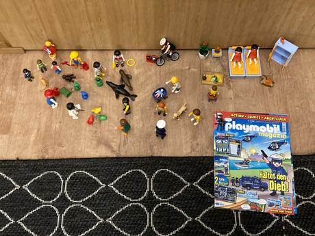 Playmobil sada s časopisom,