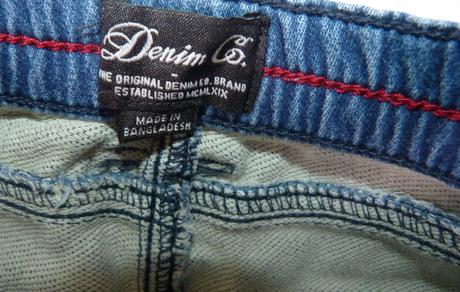 Pohodlné měkké kalhoty,, denim co,86