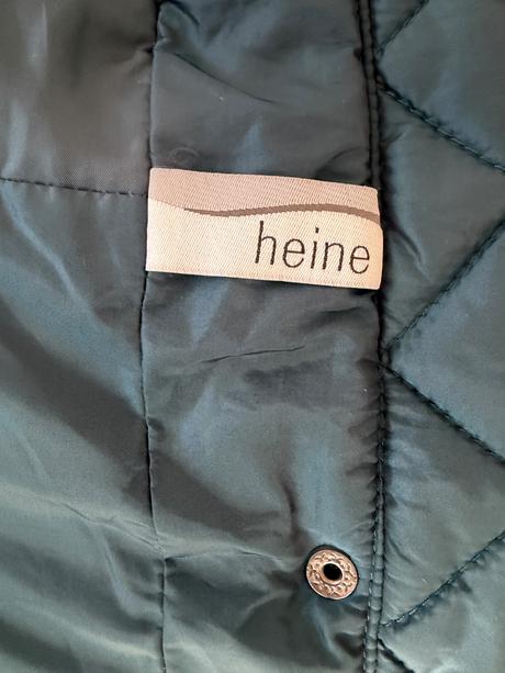 Prosivana bunda petrolejové barvy 36 heine, 36