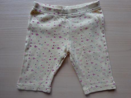 2x krátké letní legíny, vel. 74/80, 74