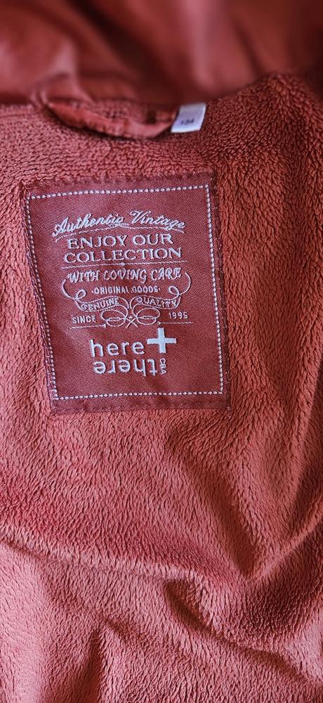 Dívčí zimní bunda, bundička, vel.134, c&a, c&a,134