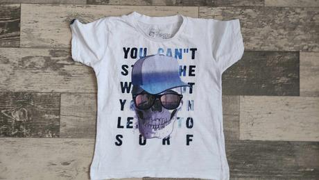 Triko s lebkou chlapecké vel.110/116, 110