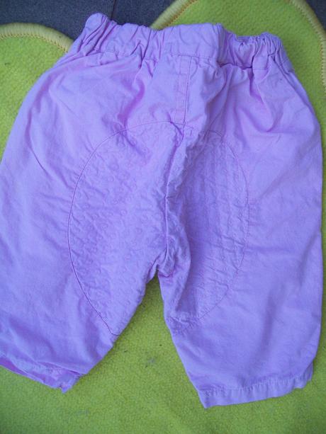 Podšité kalhoty, h&m,62