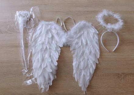 Kostým -andělská křídla, 