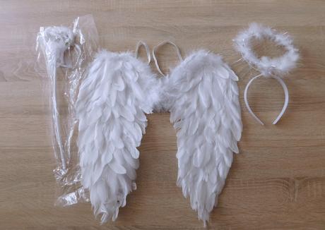 Kostým -andělská křídla,