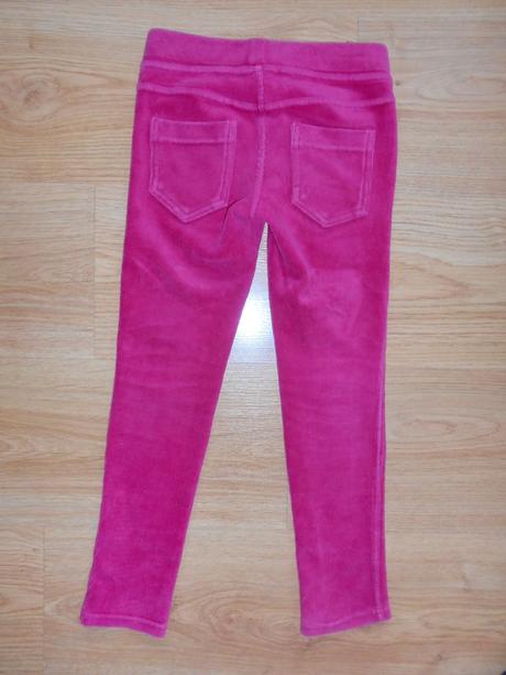 Dívčí manžestráky - legíny vel.116/122, 116