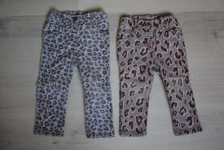 Tygrované džíny, leo kalhoty rifle, next,86