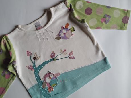 Tričko next se sovičkami, next,86
