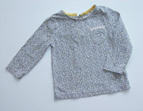 K261 dívčí květované tričko vel. 68, next,68