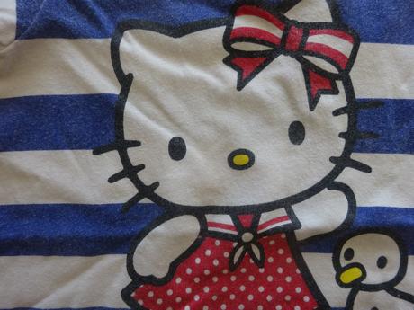 Letní šatičky s hello kitty, vel. 80, h&m,80