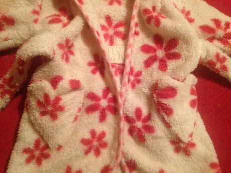 Dívčí župan květiny, mini mode,68