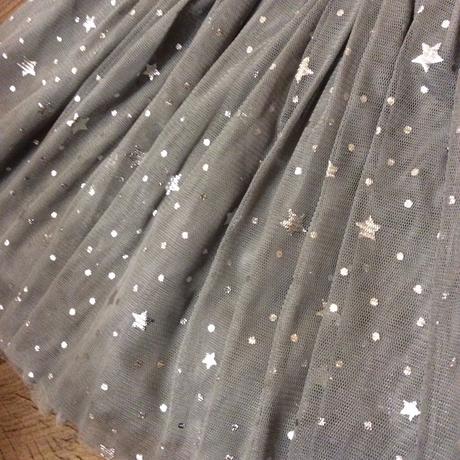 Slavnostní sukýnka se stříbrnými hvězdičkami, george,98