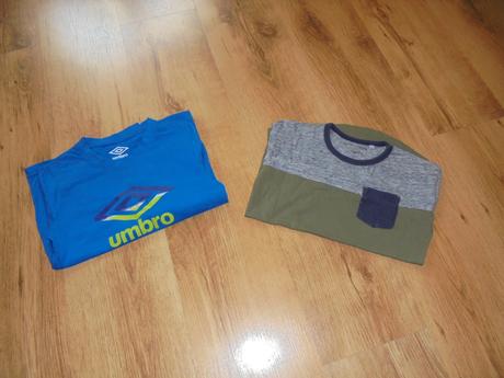 Trička, vel. 122/128, umbro,122