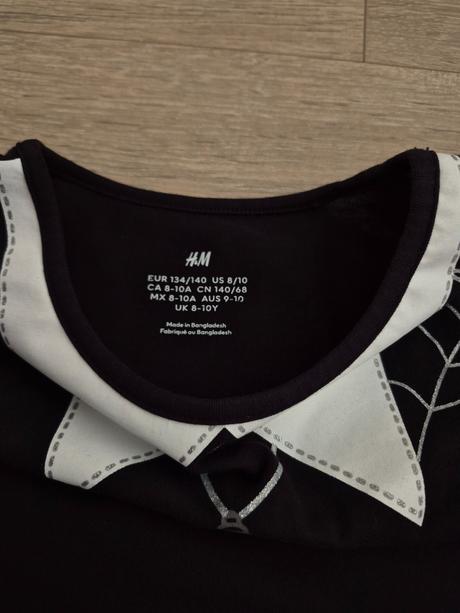 Šaty na halloween vel. 134/140, h&m,134