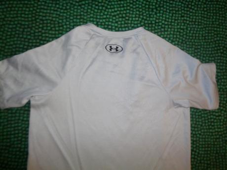 Šedé funkční tričko 8-9 let, under armour,128