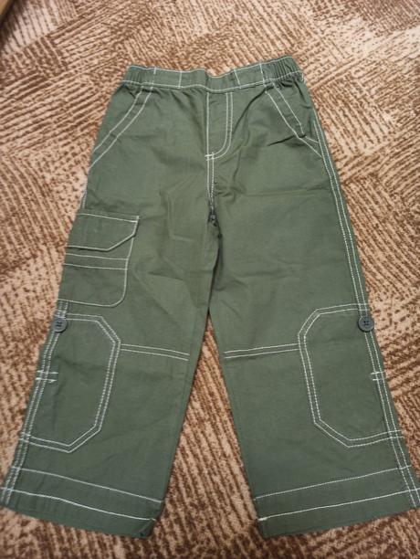 Plátěné kalhoty a košile, 104–116