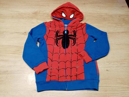 Tepláková mikina spiderman vel. 122/128, marvel,122