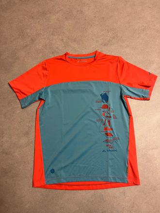 Tričko s uv ochranou vaude kids solaro 146/152, 146