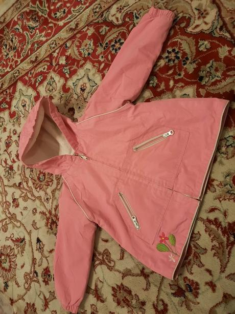 Růžová bunda s výšivkami, success,92