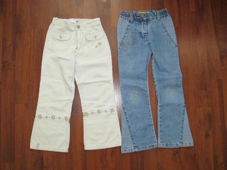 Set č.13 kalhoty, h&m,110