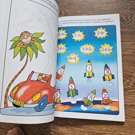 Kniha malý školáčik - fragment,