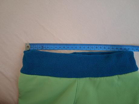 Softshellové kahloty s beránkem, 116