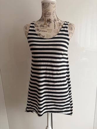 Krátké pruhované šaty / plážové šaty h&m velikost, h&m,34