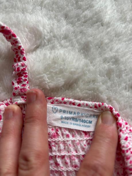 Ob/ šaty strukturované- v.9/10 let, primark,140