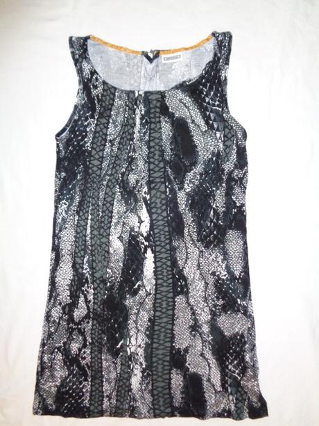 Super černobílé hadí šaty, street one,36 / s