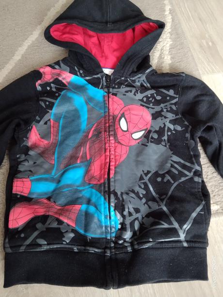 Mikina spiderman, h&m,104