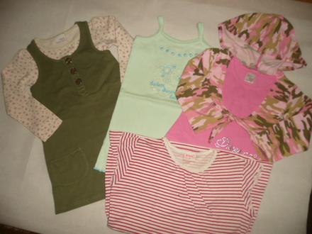 Šaty sukně košilka 5ks vel 2/3 roky  98, 86–98