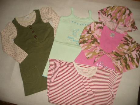 Šaty sukně košilka 5ks vel 2/3 roky  98, 86–98
