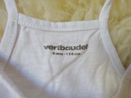 Letní top na ramínka, vertbaudet,110