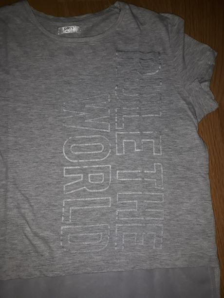 Šedé tričko rule the world, pepco,146