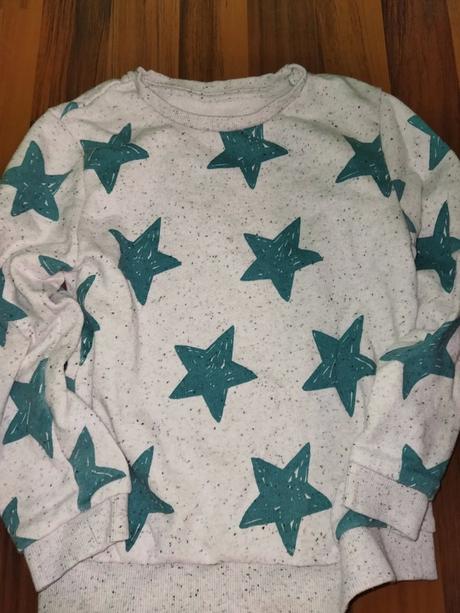Mikina s hvězdy 116, marks & spencer,116