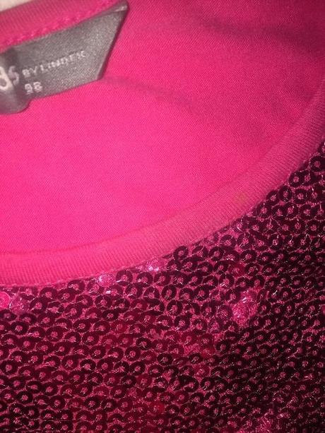 Růžové lindex šaty s flitry, tutu sukně, vel. 3 y, lindex,98