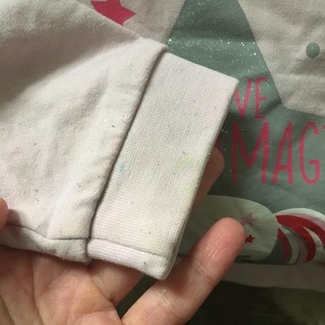 Vel. 92 starorůžová mikina s jednorožcem, 92