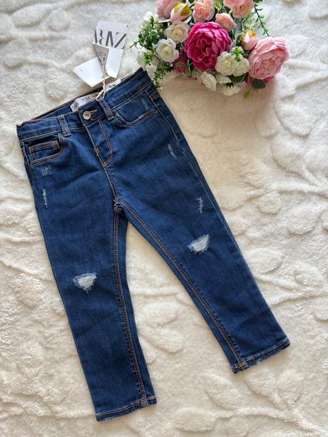 Džíny zn. zara - v.2/3 roky, zara,98