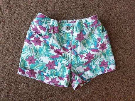 Dívčí džínové šortky f&f vel. 134, f&f,134