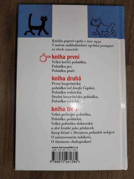 Dětská kniha devatero pohádek karel čapek, 