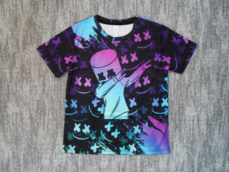 Tričko triko krátký rukáv marshmello - fortnite, 134