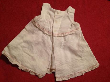 Dívčí slavnostní šaty růžička vel. 56 - 62, 56