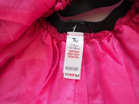 Tylová sukně na kostým vel 128, 