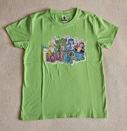Dívčí tričko lillipopz, zelené, vel.140 (9-10let), 140