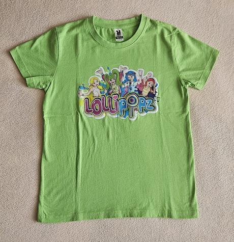 Dívčí tričko lillipopz, zelené, vel.140 (9-10let), 140