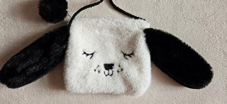 Dětská plyšová kabelka, taštička, pejsek s ouškama, pepco