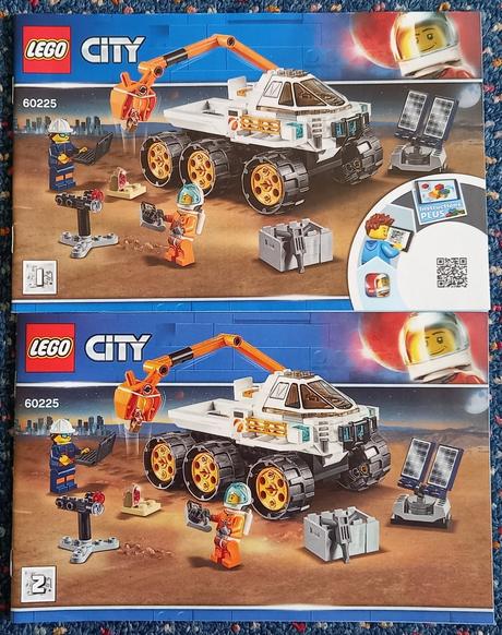 Lego city 60225 - rover testing drive., 