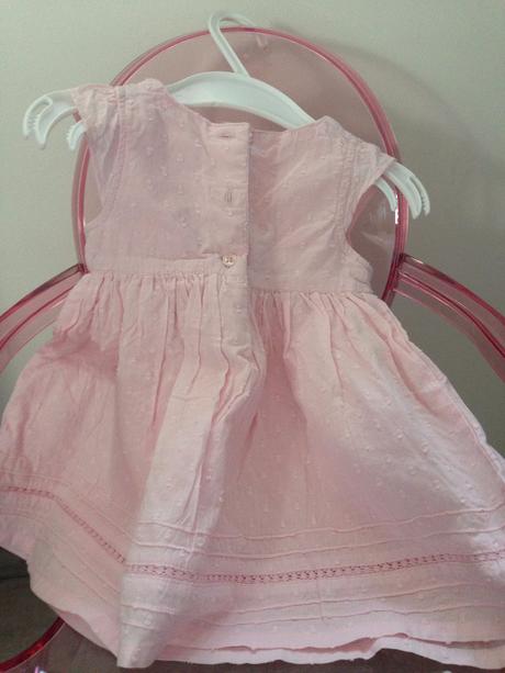 Něžné šaty next starorůžová velikost 3 měsíce,6kg, next,62