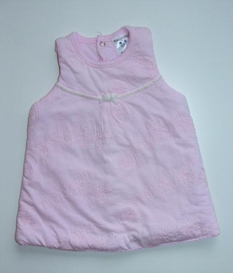 P74 růžové teplé šaty vel. 74, 74