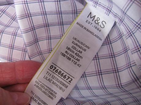 Luxusní společenská pánská košile m&s, marks & spencer,44